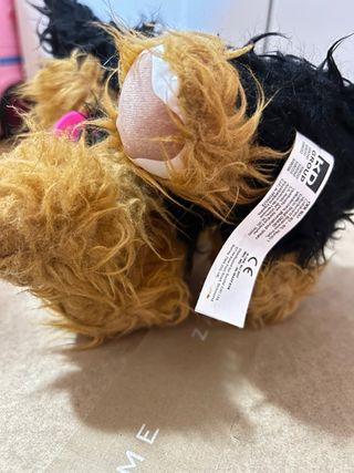 Perro rescue rescatado peluche