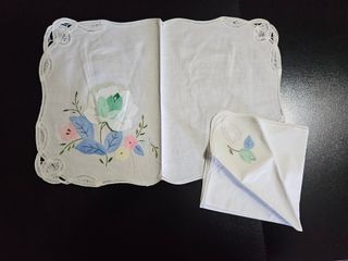 Tovaglietta con tovagliolo