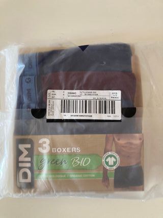 DIM Bio. Pack 3 bóxers. Talla L