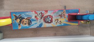 Patinete patrulla canina paw control plegable