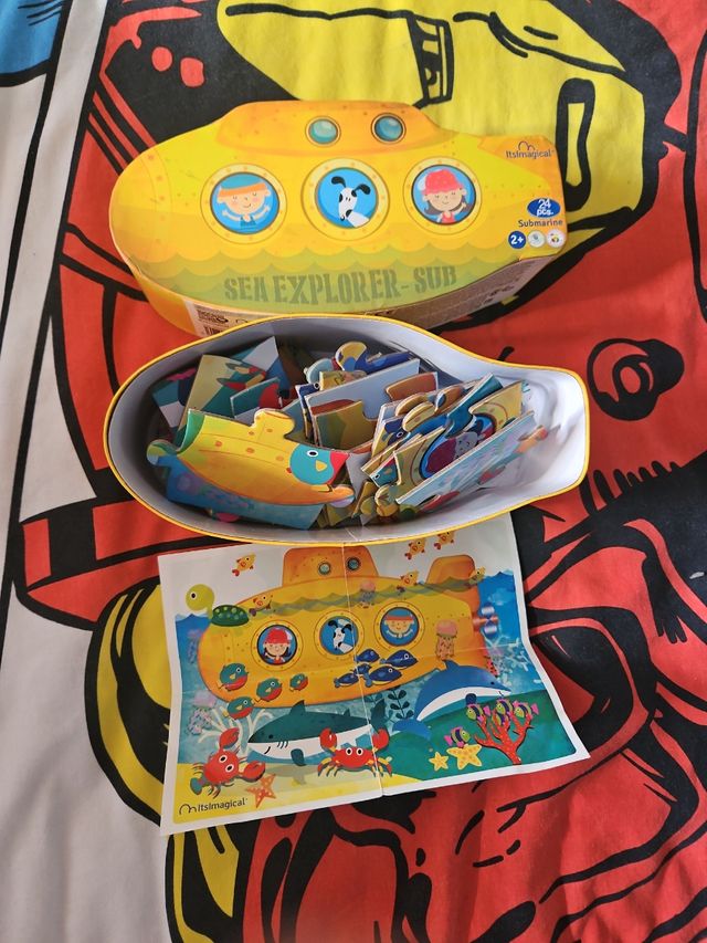 Puzzle  Sea explorer sub (imaginarium)