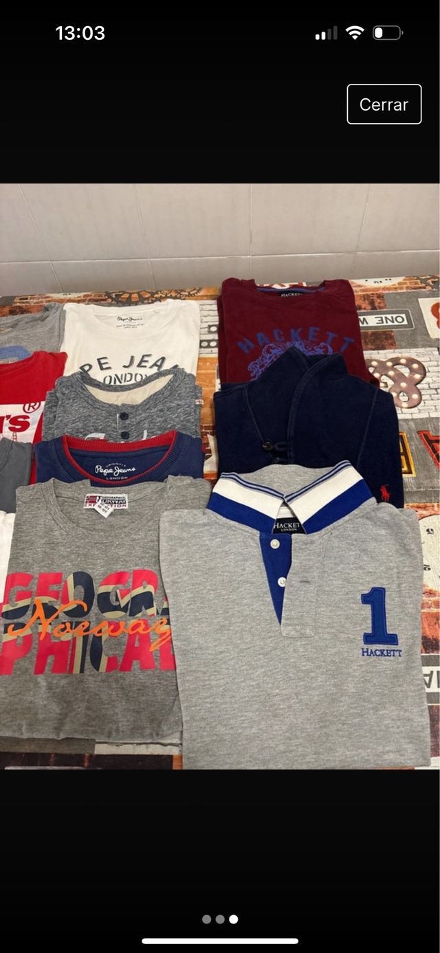 Camisetas de marca original de niño