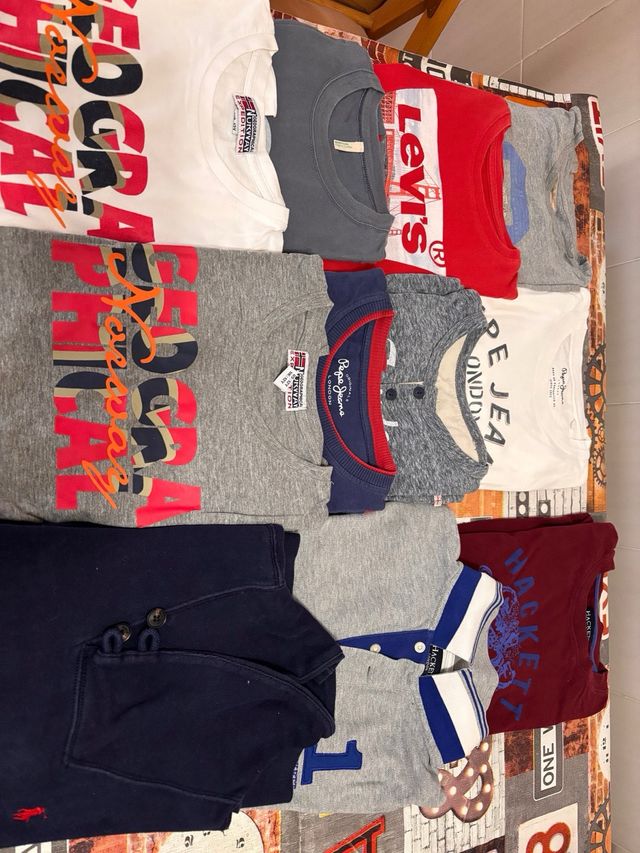 Camisetas de marca original de niño