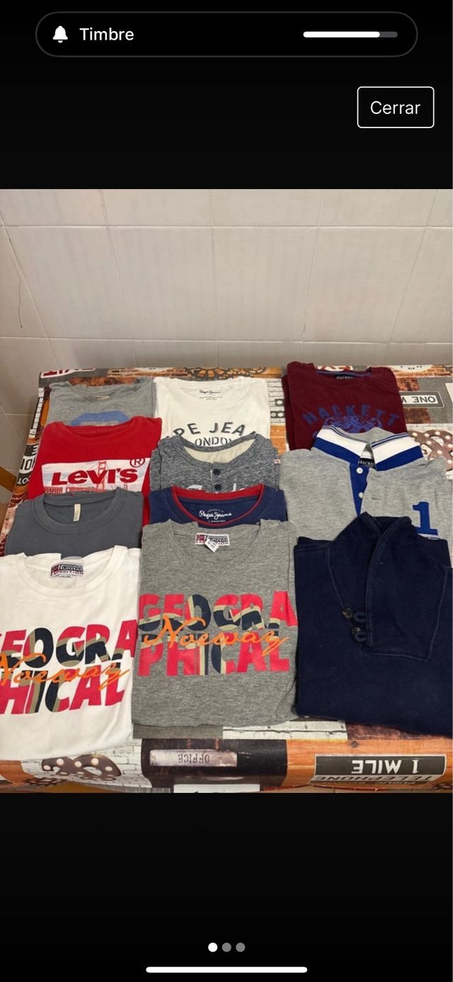 Camisetas de marca original de niño