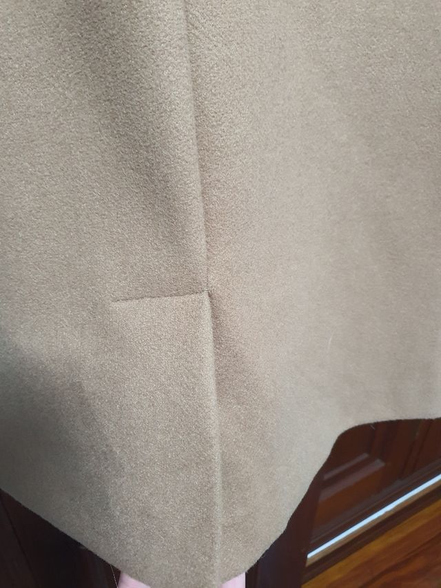 Abrigo camel Pull & Bear