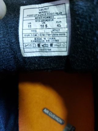 MERRELL ZAPATILLAS TREKKING 45