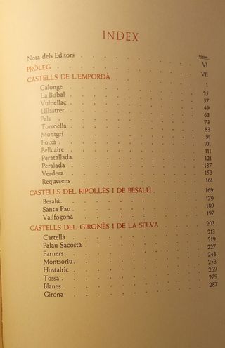 Colección Castells Medievals de Catalunya( 2Tomos)