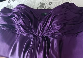 Vestido de graduación palabra de honor