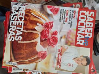 REVISTAS DE COCINA SIN USAR