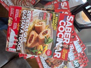 REVISTAS DE COCINA SIN USAR