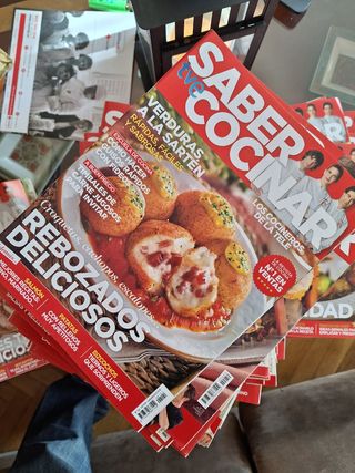 REVISTAS DE COCINA SIN USAR
