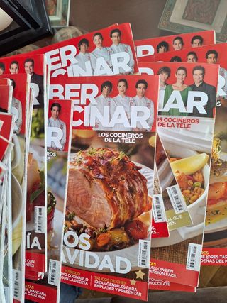 REVISTAS DE COCINA SIN USAR