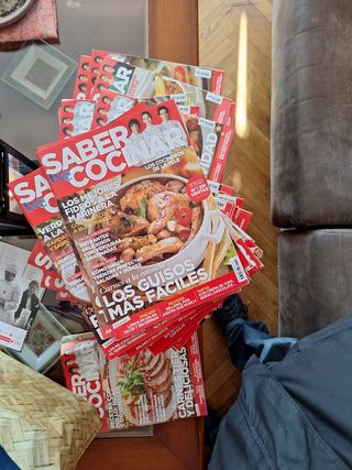 REVISTAS DE COCINA SIN USAR