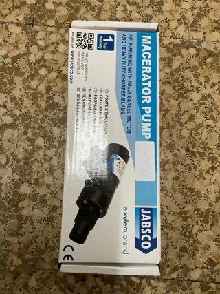 Jabsco Bomba Maceradora 18590 2094 24V