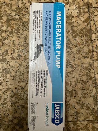 Jabsco Bomba Maceradora 18590 2094 24V