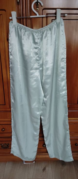 Pantalón pijama mujer raso. Talla unica