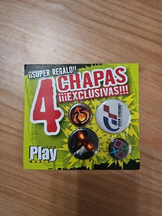Chapas PlayStation
