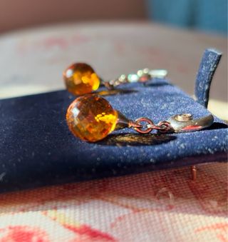 PENDIENTES ORO BLANCO