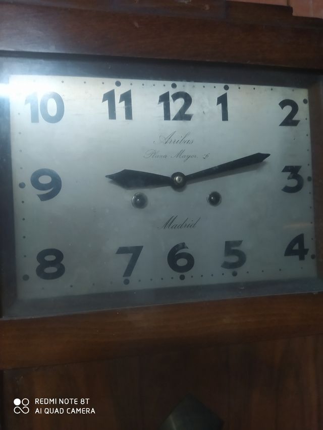 Reloj de pared años 70 