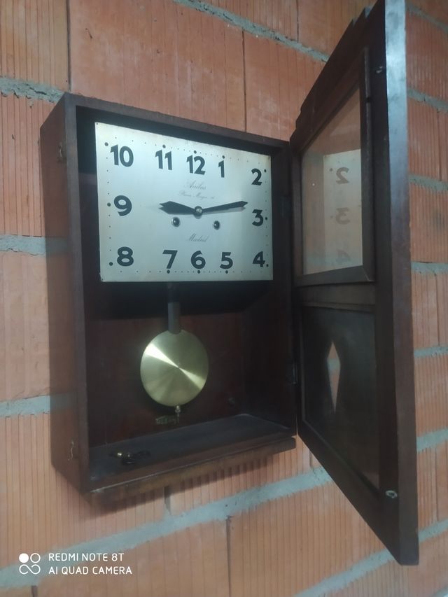 Reloj de pared años 70 