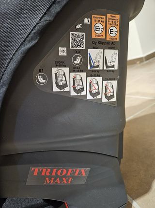 Silla coche Klippan Triofix Maxi