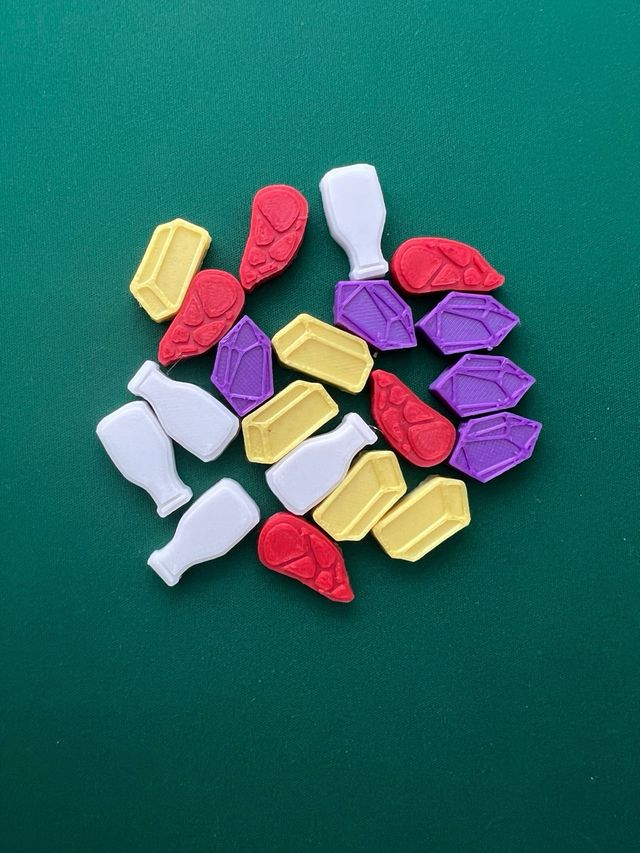 Wyrmspan componentes tokens premium