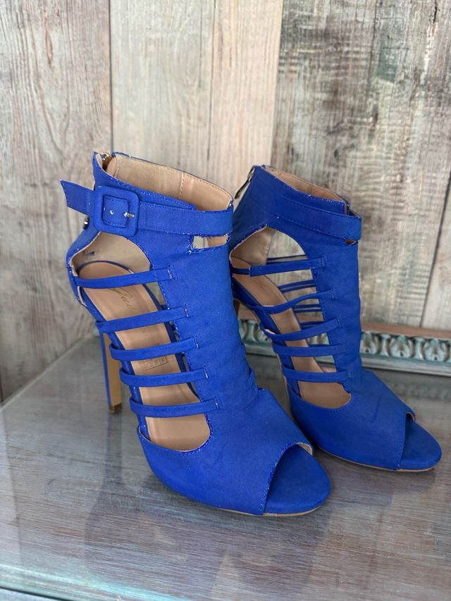 Scarpe da festa Guess blu elettrico