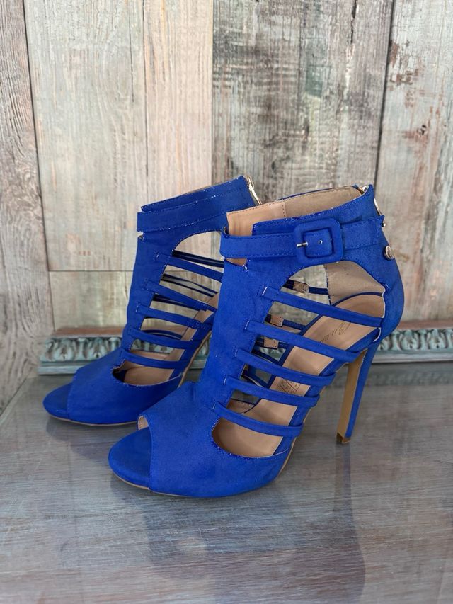Scarpe da festa Guess blu elettrico