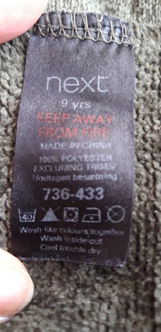 Jersey sudadera niño