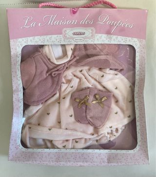 Pack 5 conjuntos Ropa Bebe Reborn 40 cm