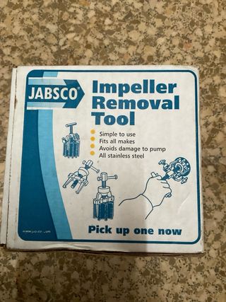 Jabsco bomba de impulsor flexible 23680 4103 24V