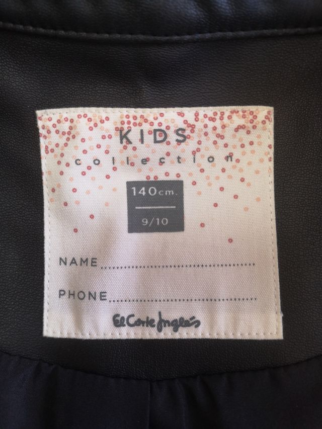 Chaqueta niña El Corte Inglés