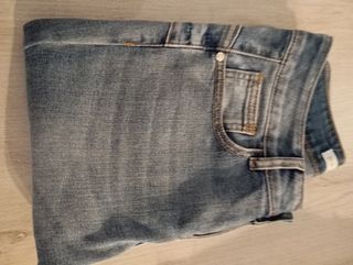 Pantalón pitillo azul talla S 
