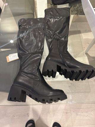 Botas de piel Gabylou Talla 41