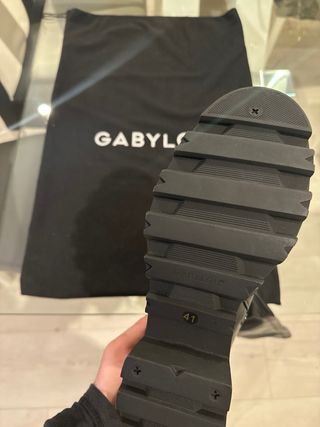 Botas de piel Gabylou Talla 41