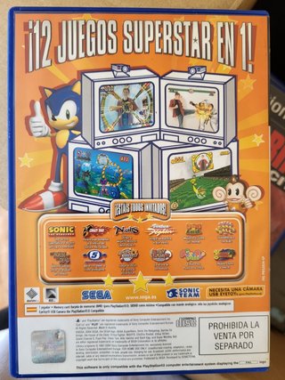 Juego Sega superstars para play2
