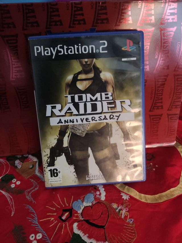 TOMB RAIDER ANNIVERSARY PS2 PEGI 16