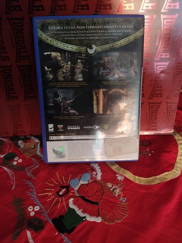 TOMB RAIDER ANNIVERSARY PS2 PEGI 16