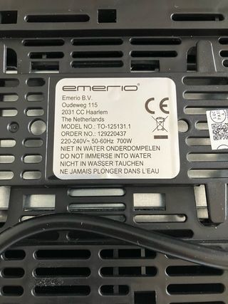 Tostador emerio 700w