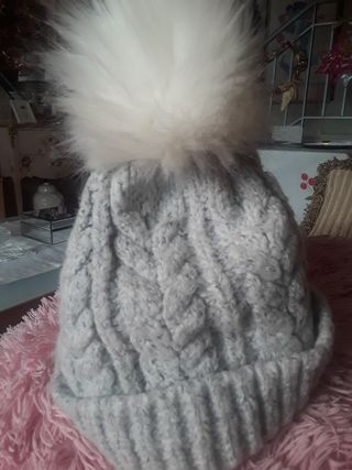 Gorro con interior de pelo