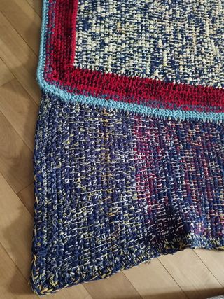 Coperta di lana fatta a mano