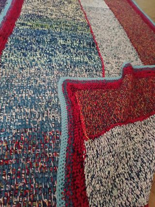 Coperta di lana fatta a mano
