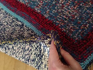 Coperta di lana fatta a mano