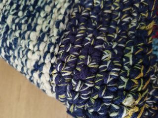 Coperta di lana fatta a mano