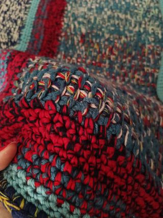 Coperta di lana fatta a mano