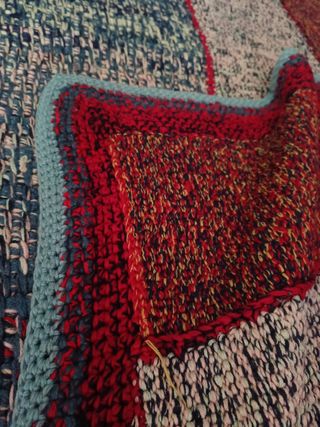 Coperta di lana fatta a mano