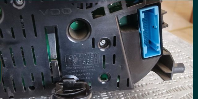 VW t4 2.5 TDI cuadro instrumentos