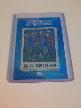 Carta de Futbol Barça