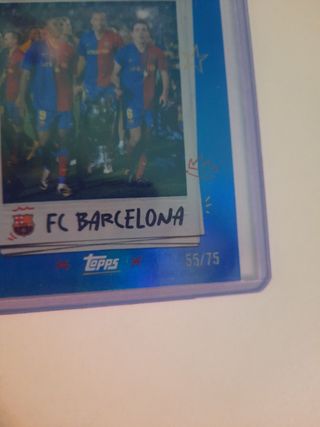 Carta de Futbol Barça