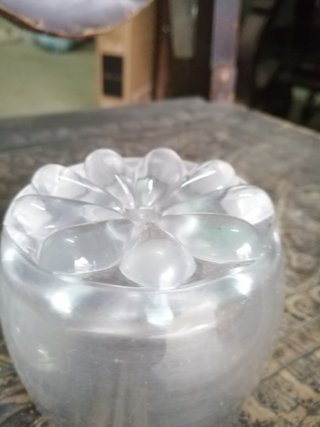 pote açucareiro vintage , em acrilico , ver fotos
